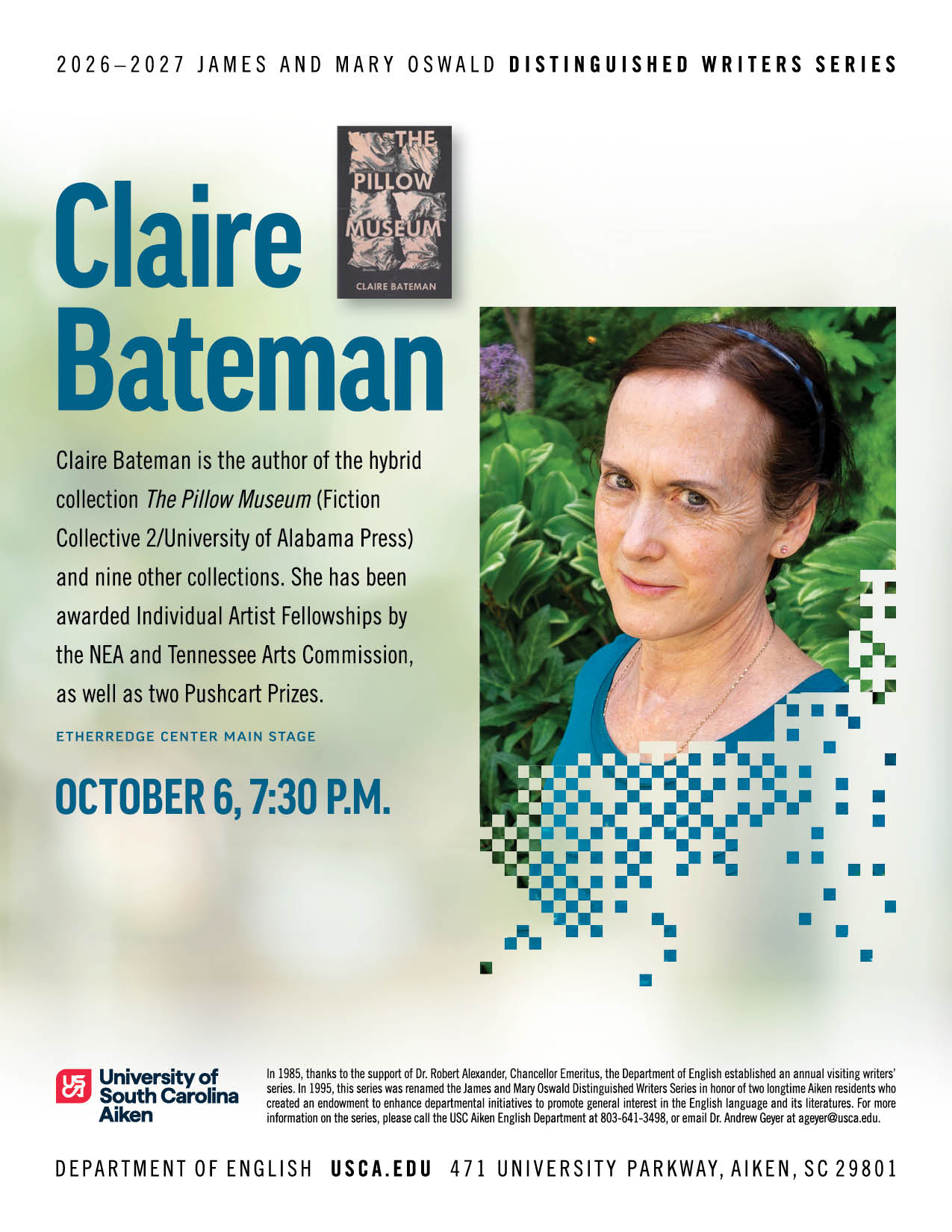 Oswald Writer Series featuring Clair Bateman