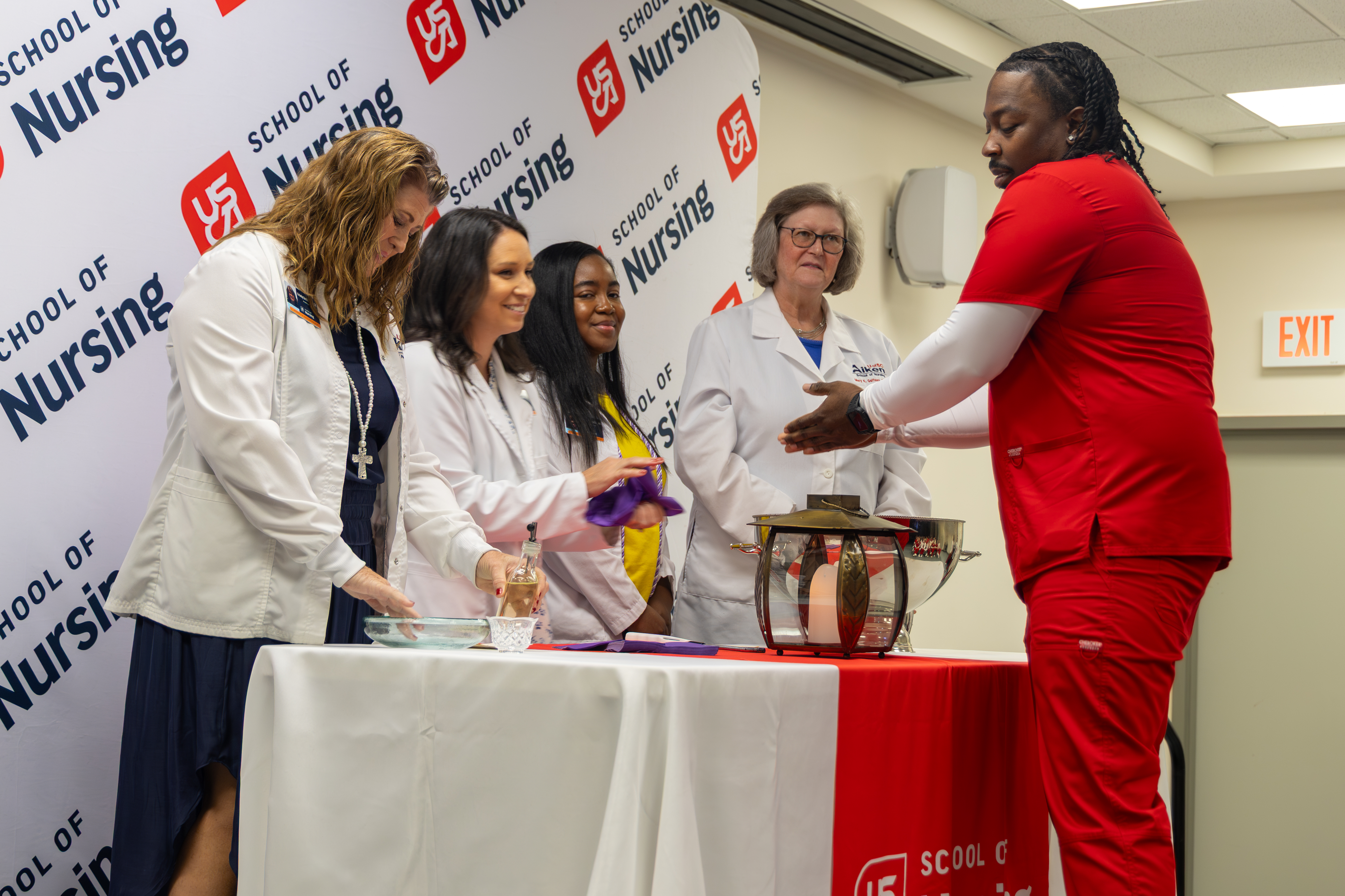 2025 | School of Nursing hosts Dedication of Hands Ceremony | USCA